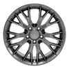 18" Replica Wheel CV22 Fits Chevrolet Corvette - C7 Z06 Rim 18x8.5 Gunmetal Wheel