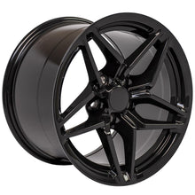 Cargar imagen en el visor de la galería, 17" Replica Wheel CV31 Fits Chevrolet Corvette - C7 ZR1 Rim 17x11 Black Wheel