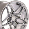 17" Replica Wheel CV31 Fits Chevrolet Corvette - C7 ZR1 Rim 17x11 Chrome Wheel