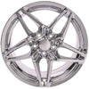 18" Replica Wheel CV31 Fits Chevrolet Corvette - C7 ZR1 Rim 18x10.5 Chrome Wheel