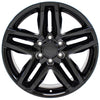 20" Replica Wheel fits Chevrolet Silverado 1500 - CV34B Black 20x9