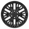 20" Replica Wheel fits GMC Sierra 1500 - CV37 Black 20x9