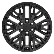 Load image into Gallery viewer, 20" Replica Wheel fits GMC Sierra 1500 - CV37 Black 20x9