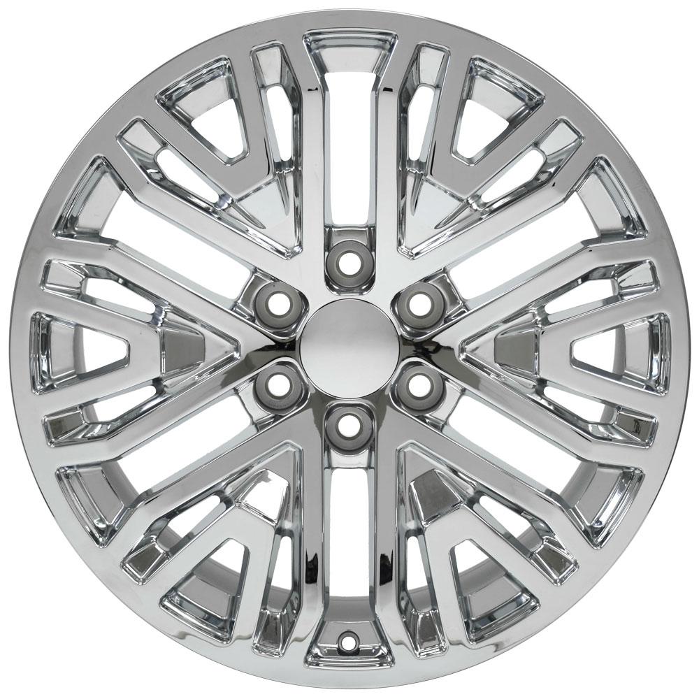 20" Replica Wheel fits GMC Sierra 1500 - CV37 Chrome 20x9