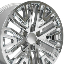 Load image into Gallery viewer, 20" Replica Wheel fits GMC Sierra 1500 - CV37 Chrome 20x9
