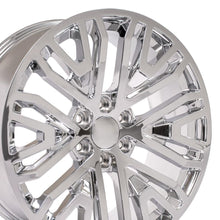Load image into Gallery viewer, 22" Replica Wheel CV37 Fits GMC Sierra Rim 22x9 Chrome Wheel
