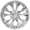 22" Replica Wheel CV38 Fits GMC Sierra Rim 22x9 Chrome Wheel