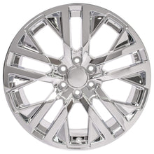 Load image into Gallery viewer, 22" Replica Wheel CV38 Fits GMC Sierra Rim 22x9 Chrome Wheel