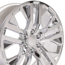 Load image into Gallery viewer, 22" Replica Wheel CV38 Fits GMC Sierra Rim 22x9 Chrome Wheel