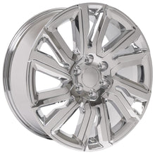 Load image into Gallery viewer, 22" Replica Wheel CV39 Fits GMC Sierra Rim 22x9 Chrome Wheel