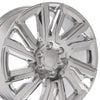 22" Replica Wheel CV39 Fits GMC Sierra Rim 22x9 Chrome Wheel
