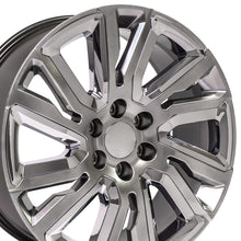 Cargar imagen en el visor de la galería, 22" Replica Wheel CV39 Fits GMC Sierra Rim 22x9 Hyper Wheel