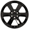 22" Replica Wheel fits Chevy Silverado Rally - CV41B Black 22x9