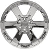 22" Replica Wheel fits Chevy Silverado Rally - CV41B Chrome 22x9