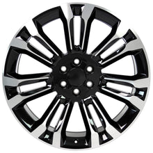 Load image into Gallery viewer, 24" Replica Wheel fits Chevrolet Silverado 1500 - CV43 Machined 24x10
