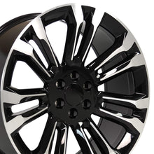 Load image into Gallery viewer, 24" Replica Wheel fits Chevrolet Silverado 1500 - CV43 Machined 24x10