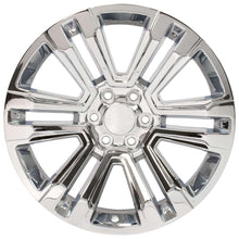 Load image into Gallery viewer, 22" Replica Wheel CV44 Fits GMC Yukon Rim 22x9 Chrome Wheel