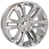 22" Replica Wheel CV44 Fits GMC Yukon Rim 22x9 Chrome Wheel