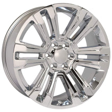 Load image into Gallery viewer, 22" Replica Wheel CV44 Fits GMC Yukon Rim 22x9 Chrome Wheel