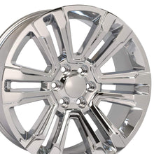 Load image into Gallery viewer, 22" Replica Wheel CV44 Fits GMC Yukon Rim 22x9 Chrome Wheel
