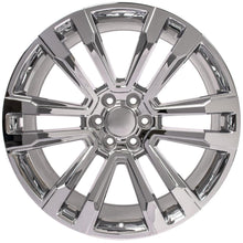 Load image into Gallery viewer, 24" Replica Wheel CV44 Fits GMC Sierra Denali Rim 24x10 Chrome Wheel