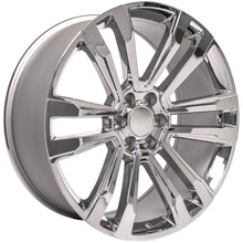 Load image into Gallery viewer, 24" Replica Wheel CV44 Fits GMC Sierra Denali Rim 24x10 Chrome Wheel