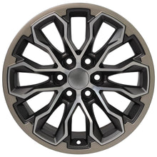 Load image into Gallery viewer, 17" Replica Wheel fits Chevy Colorado ZR2 CV54 Satin Gunmetal Mach'd 17x8