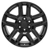 20" Replica Wheel fits Chevrolet Silverado 1500 - CV63 Black 20x9