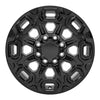 20" Replica Wheel fits Chevrolet Silverado 2500/3500 - CV64A Black 20x8.5