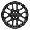 22" Replica Wheel fits Chevrolet Suburban 1500 - CV67 Black 22x9
