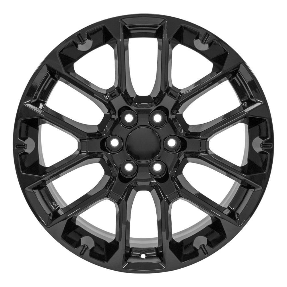 22" Replica Wheel fits Chevrolet Suburban 1500 - CV67 Black 22x9