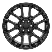Load image into Gallery viewer, 22" Replica Wheel fits Chevrolet Suburban 1500 - CV67 Black 22x9