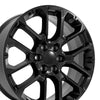 22" Replica Wheel fits Chevrolet Suburban 1500 - CV67 Satin Black 22x9