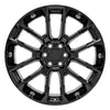 24" Replica Wheel fits Chevrolet Suburban 1500 - CV67 Black 24x10