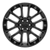 24" Replica Wheel fits Chevrolet Suburban 1500 - CV67 Satin Black 24x10