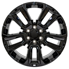 Load image into Gallery viewer, 22" Replica Wheel fits Chevrolet Suburban 1500 - CV68 Black 22x9