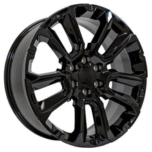 Load image into Gallery viewer, 22" Replica Wheel fits Chevrolet Suburban 1500 - CV68 Black 22x9