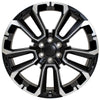 24" Replica Wheel fits Chevrolet Suburban 1500 - CV68 Milled Edge Satin Black 24x10