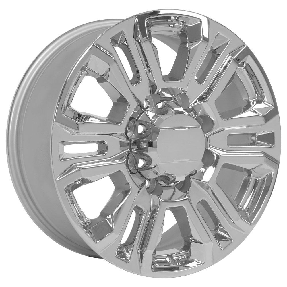 20" Replica Wheel fits GMC Sierra 2500 3500 HD Denali - CV70B Chrome 20x8.5