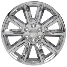 Cargar imagen en el visor de la galería, 20" Replica Wheel CV73 Fits Chevrolet Tahoe Rim 20x8.5 Chrome Wheel