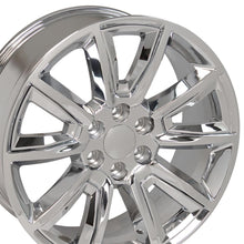 Cargar imagen en el visor de la galería, 20" Replica Wheel CV73 Fits Chevrolet Tahoe Rim 20x8.5 Chrome Wheel