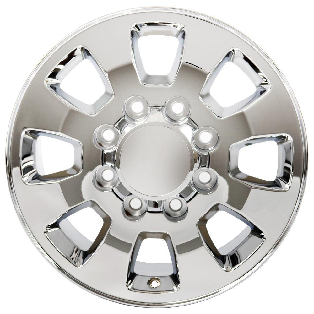 18" Replica Wheel CV75B Fits GMC Sierra Rim 18x8 Chrome Wheel