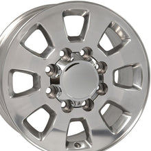 Cargar imagen en el visor de la galería, 18" Replica Wheel fits GMC Sierra - CV75B Polished 18x8