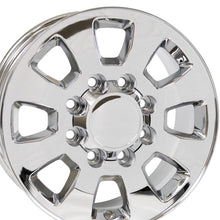 Cargar imagen en el visor de la galería, 18" Replica Wheel CV75A Fits GMC Sierra Rim 18x8 Chrome Wheel