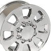 18" Replica Wheel CV75A Fits GMC Sierra Rim 18x8 Chrome Wheel