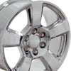 20" Replica Wheel CV76 Fits Chevrolet Tahoe Rim 20x9 Chrome Wheel
