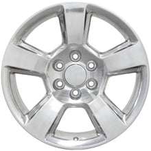 Cargar imagen en el visor de la galería, 20" Replica Wheel CV76 Fits Chevrolet Tahoe Rim 20x9 Polished Wheel