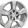 20" Replica Wheel CV76 Fits Chevrolet Tahoe Rim 20x9 Polished Wheel