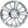 20" Replica Wheel CV77 Fits Chevrolet Rim 20x9 Chrome Wheel