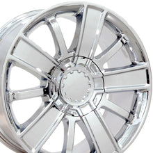 Cargar imagen en el visor de la galería, 20" Replica Wheel CV77 Fits Chevrolet Rim 20x9 Chrome Wheel